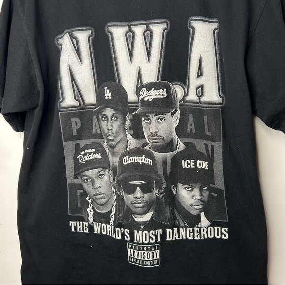 Vintage Y2K NWA Hip Hop Rap Tee Size M - Picture 2 of 9